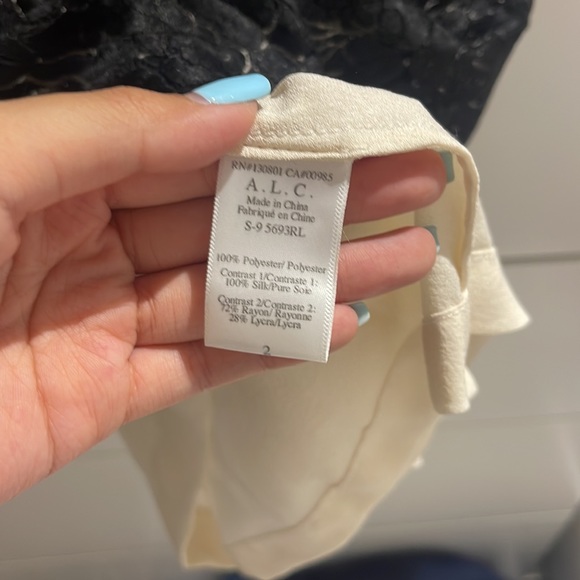 ALC Rose Lace Top - Picture 4 of 4